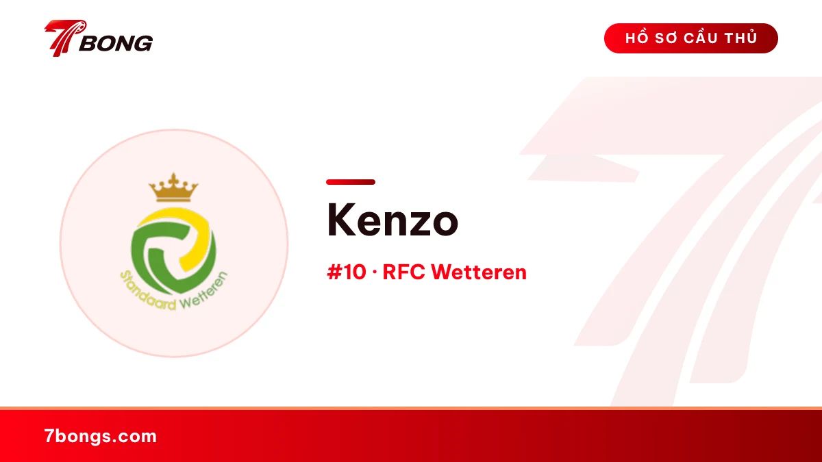 Kenzo — RFC Wetteren