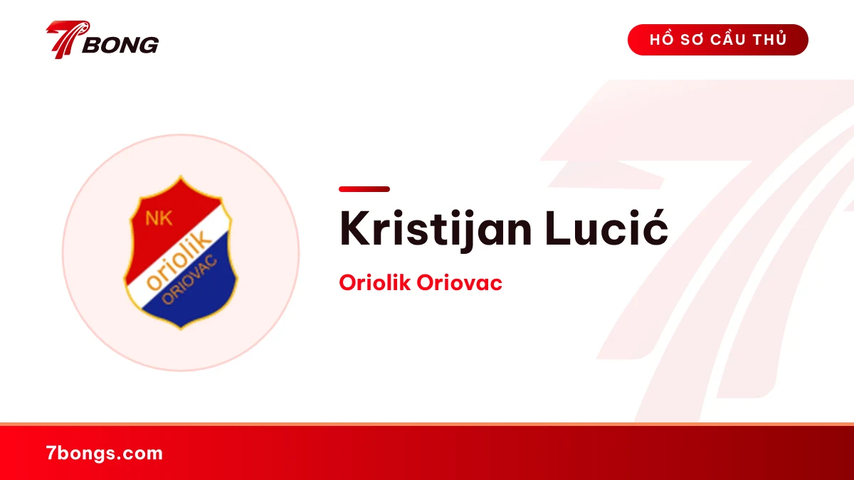 Kristijan Lucić — Oriolik Oriovac