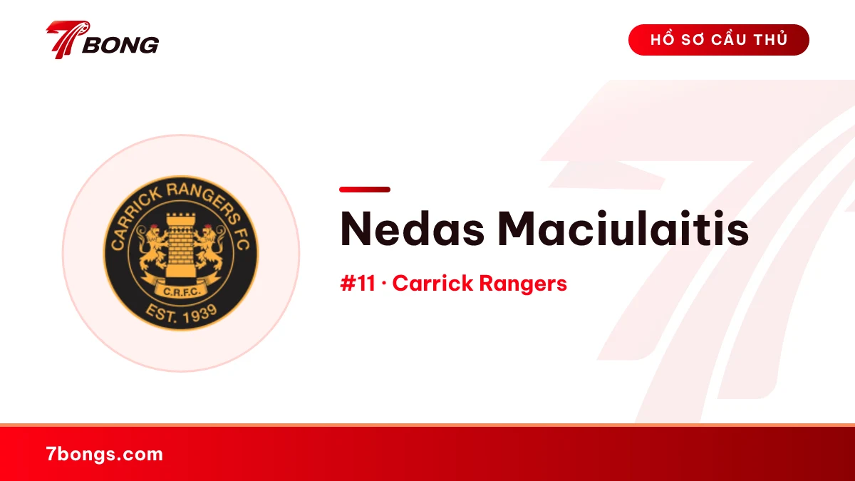 Nedas Maciulaitis — Carrick Rangers