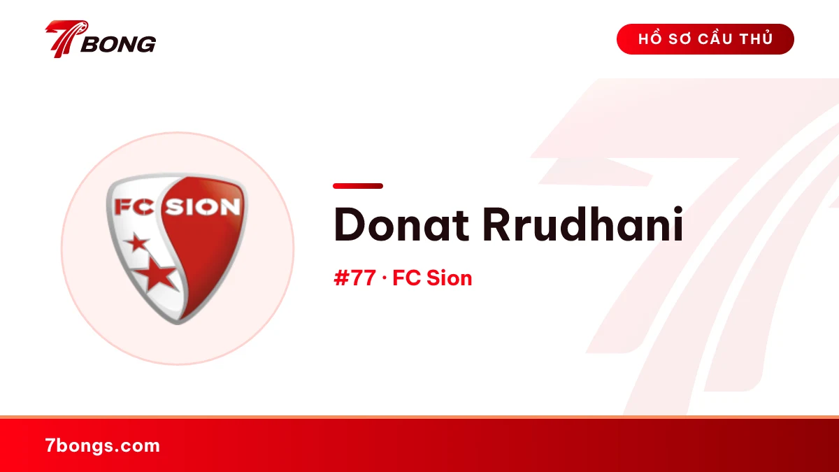 Donat Rrudhani — FC Sion