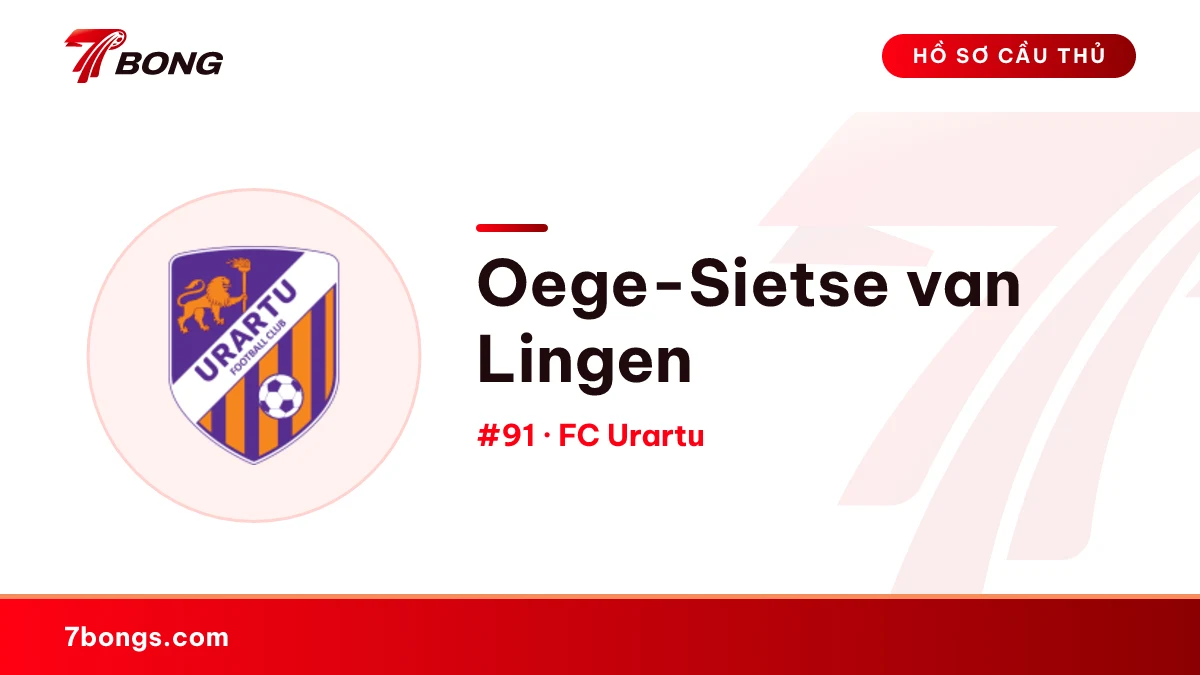 Oege-Sietse van Lingen — FC Urartu