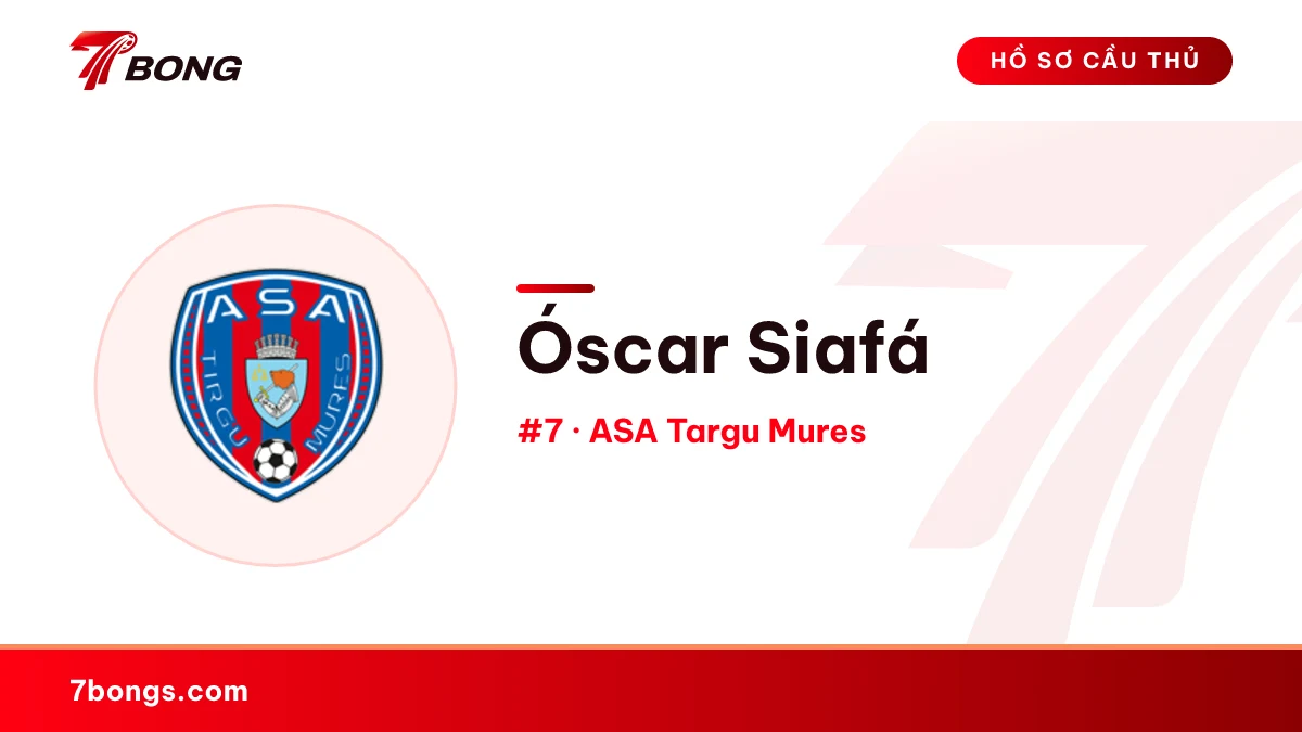 Óscar Siafá — ASA Targu Mures