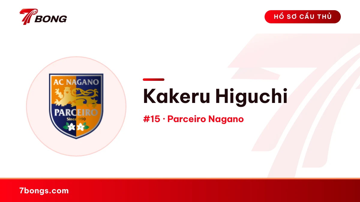 Kakeru Higuchi — Parceiro Nagano