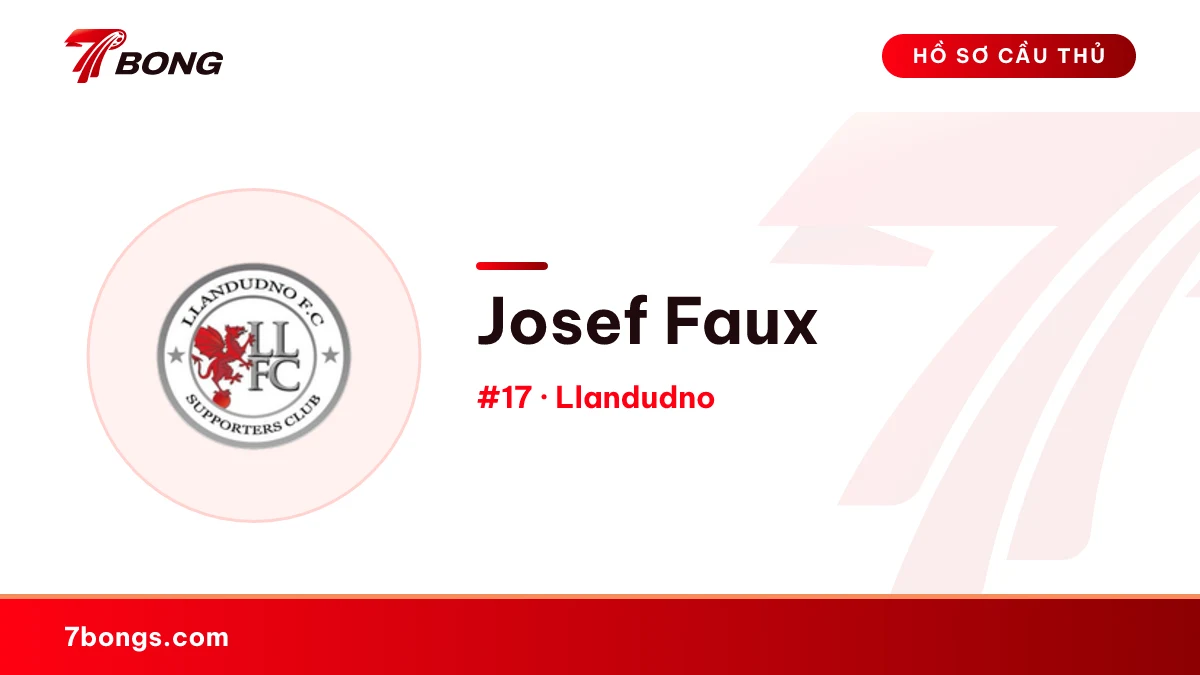 Josef Faux — Llandudno