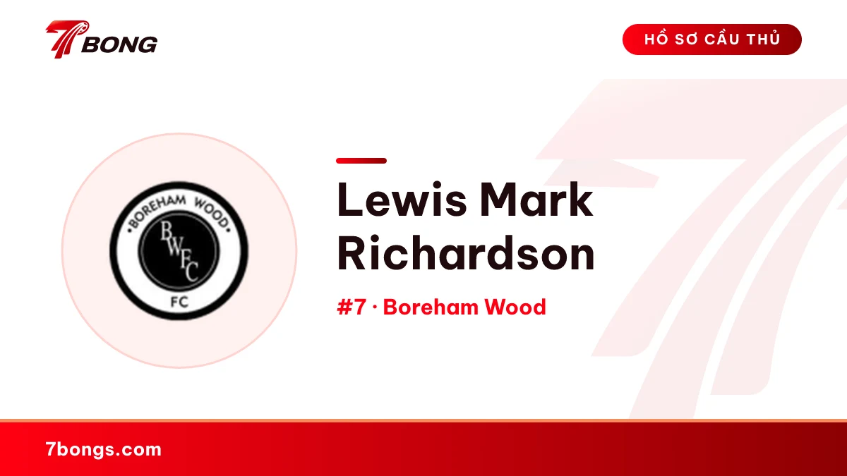 Lewis Mark Richardson — Boreham Wood