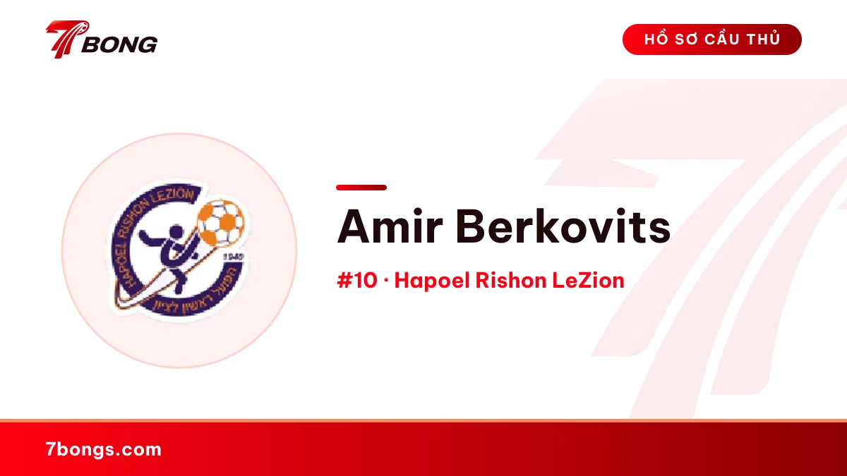 Amir Berkovits — Hapoel Rishon LeZion