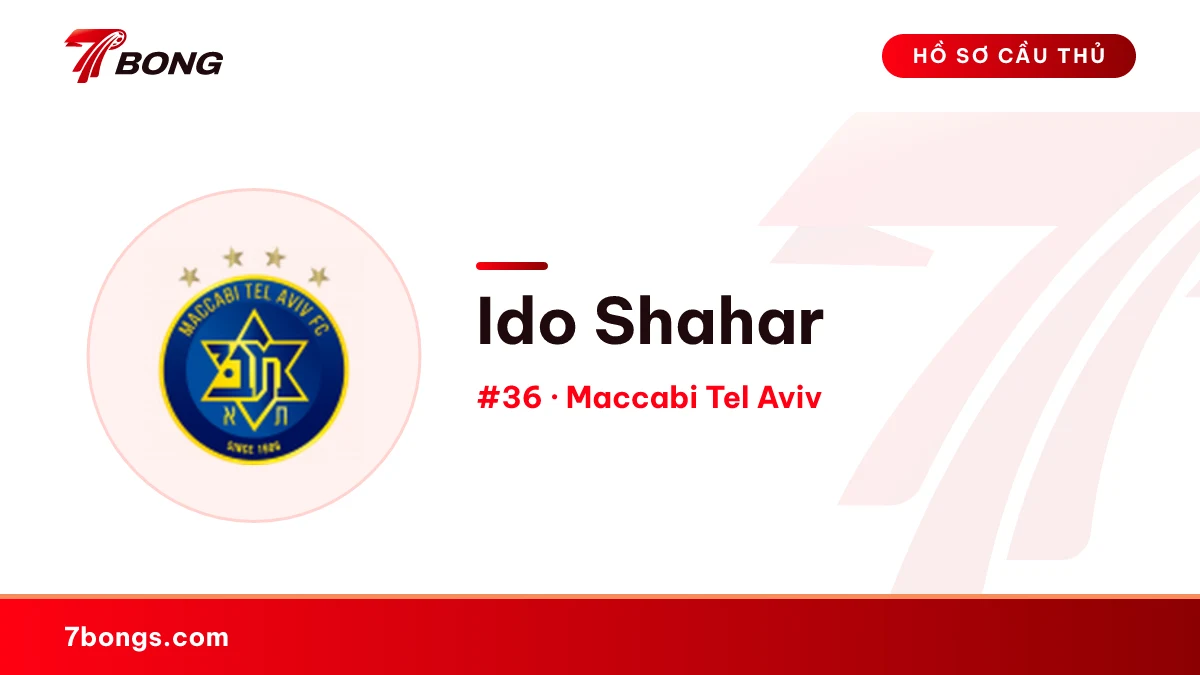 Ido Shahar — Maccabi Tel Aviv