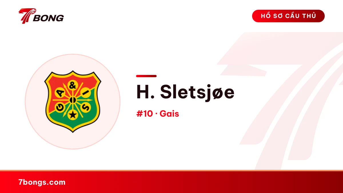 H. Sletsjøe — Gais