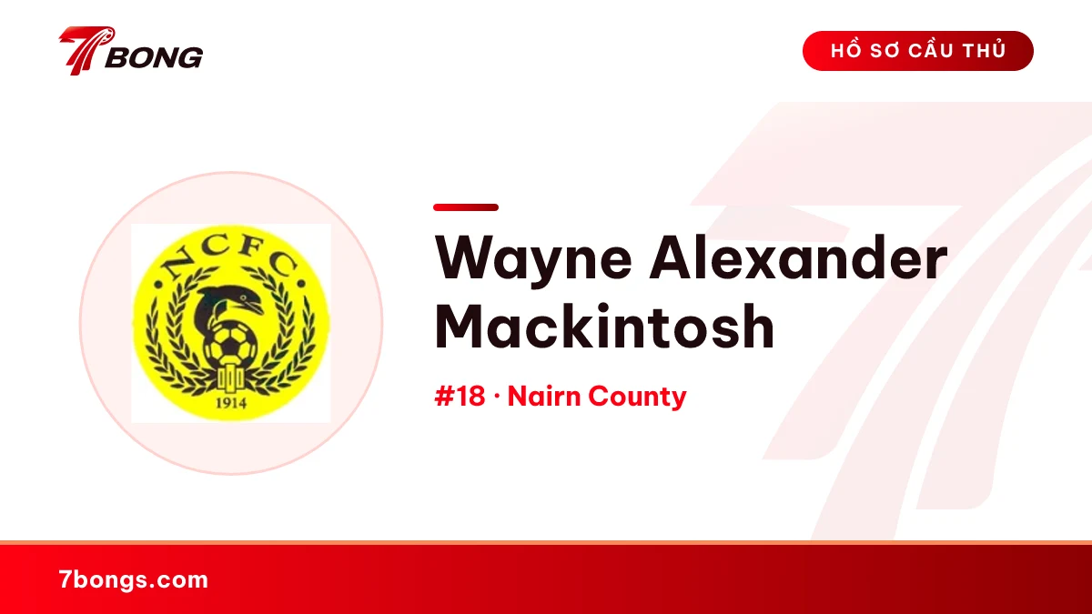 Wayne Alexander Mackintosh — Nairn County
