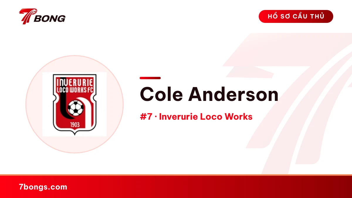 Cole Anderson — Inverurie Loco Works