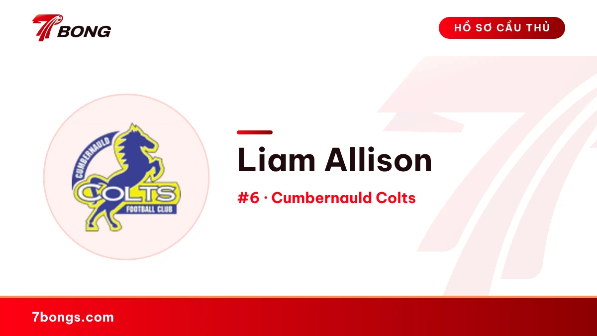 Liam Allison — Cumbernauld Colts