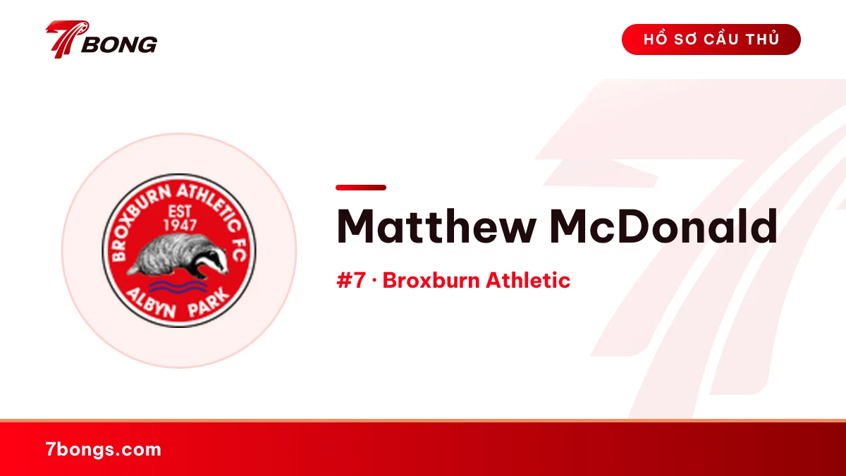 Matthew McDonald — Broxburn Athletic