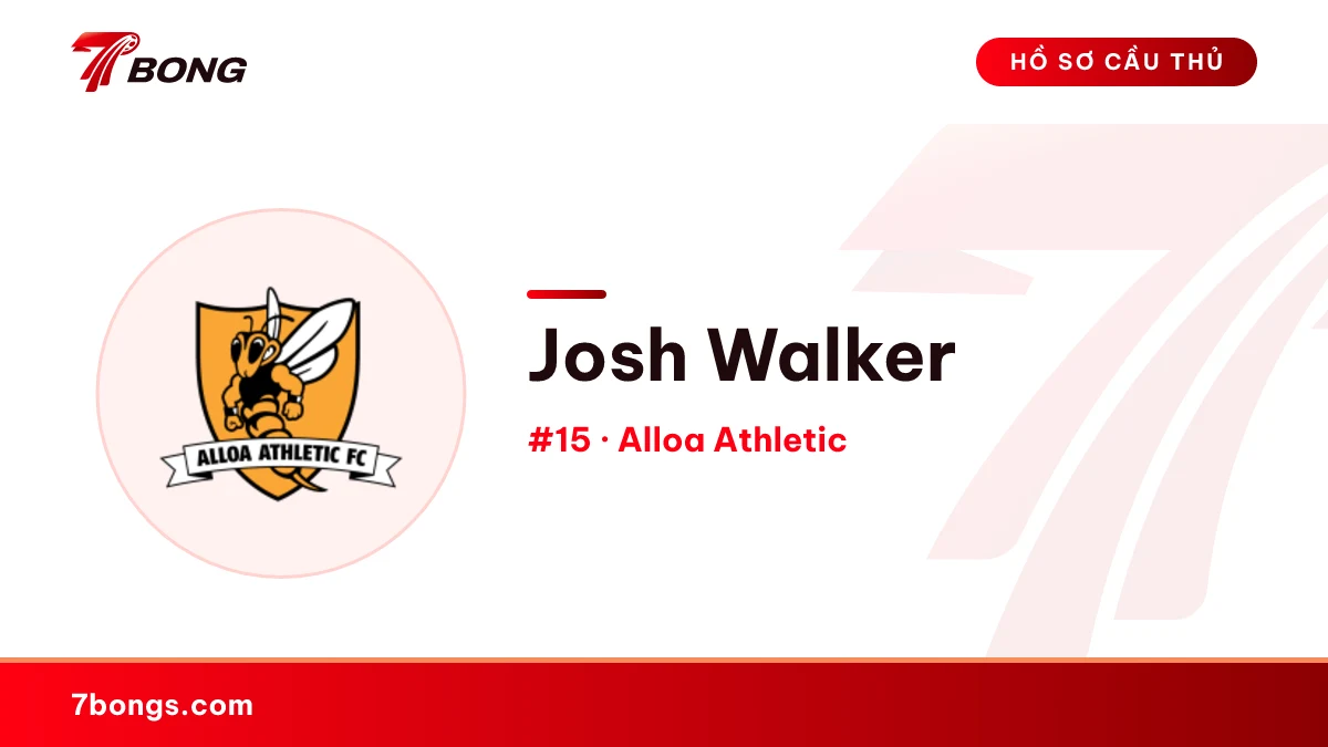 Josh Walker — Alloa Athletic