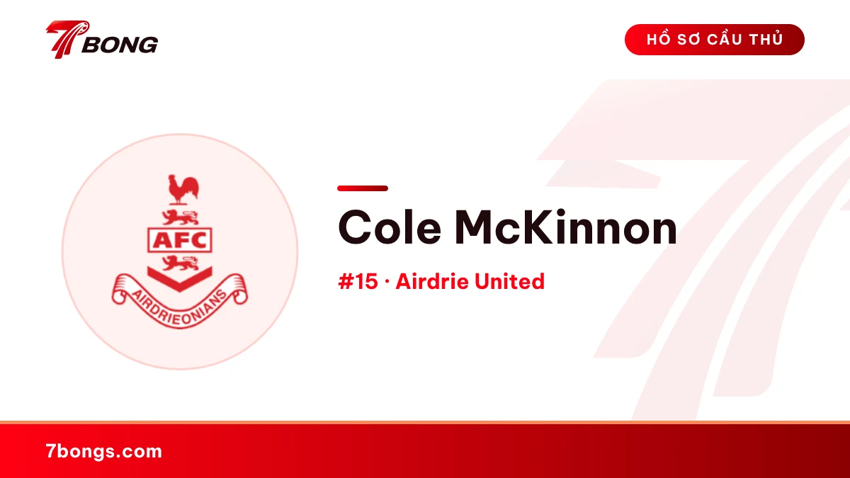 Cole McKinnon — Airdrie United