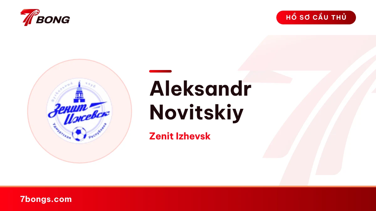 Aleksandr Novitskiy — Zenit Izhevsk