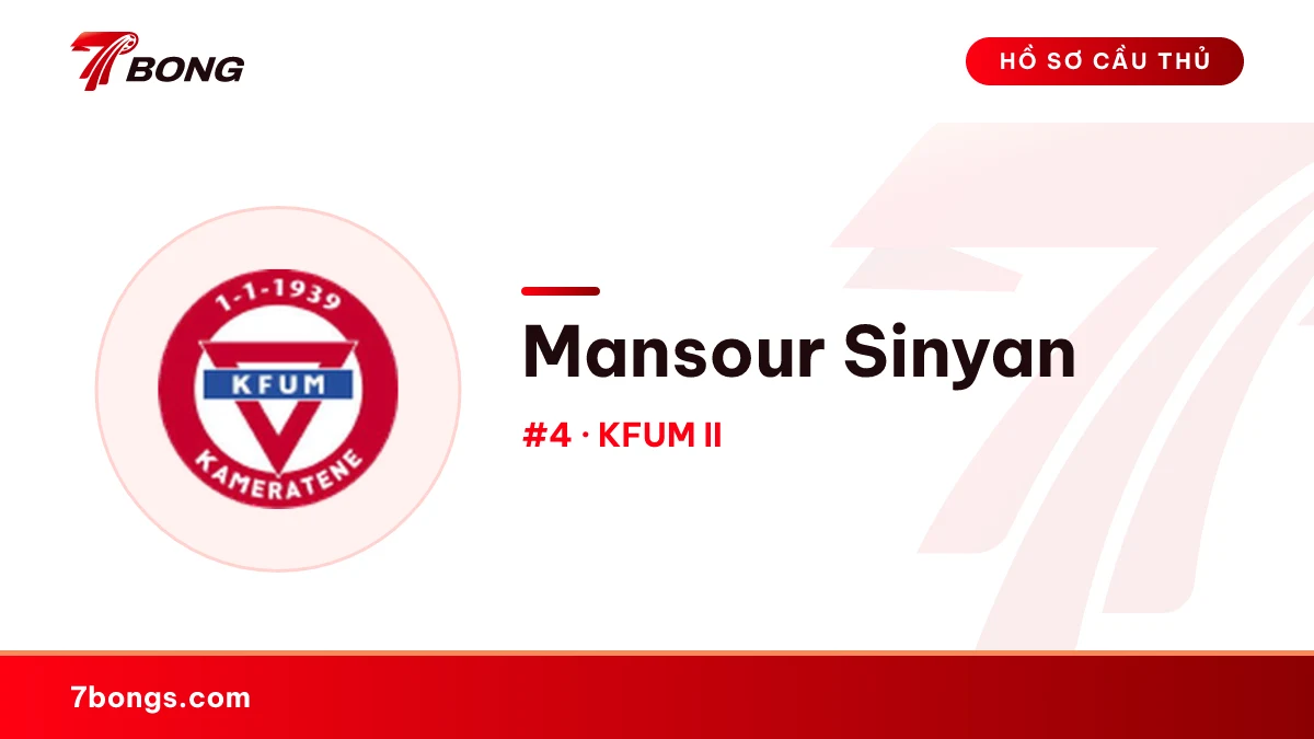 Mansour Sinyan — KFUM II