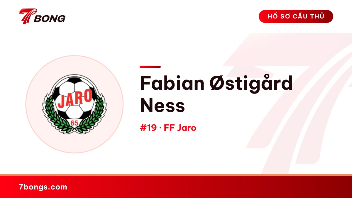 Fabian Østigård Ness — FF Jaro