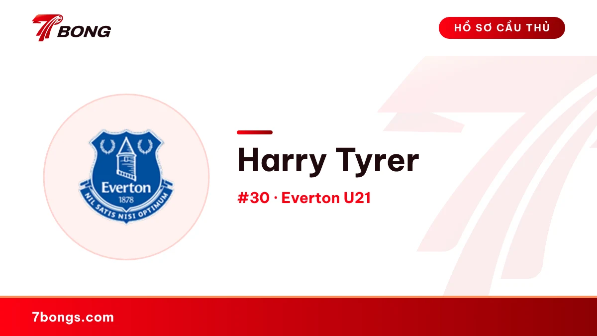 Harry Tyrer — Everton U21