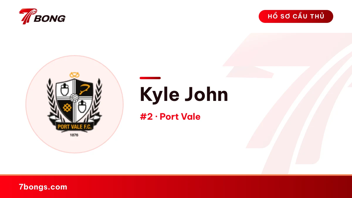 Kyle John — Port Vale