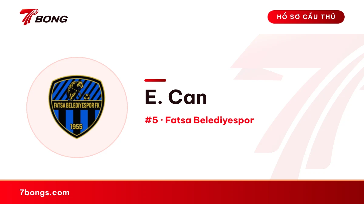 E. Can — Fatsa Belediyespor