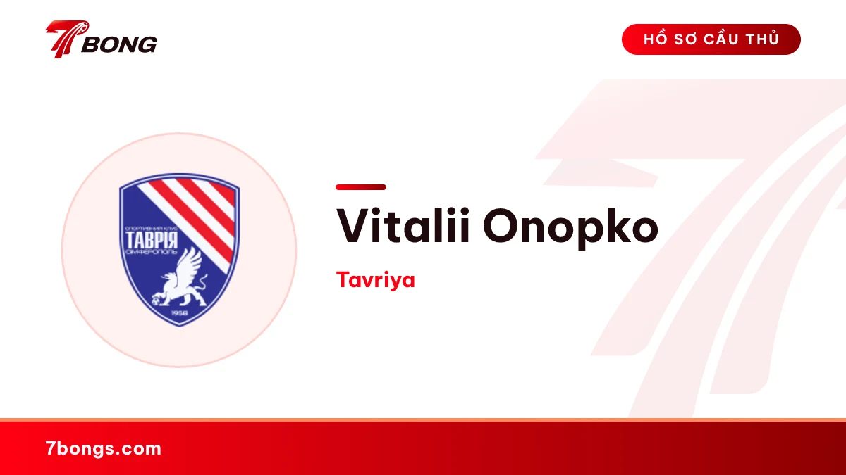 Vitalii Onopko — Tavriya