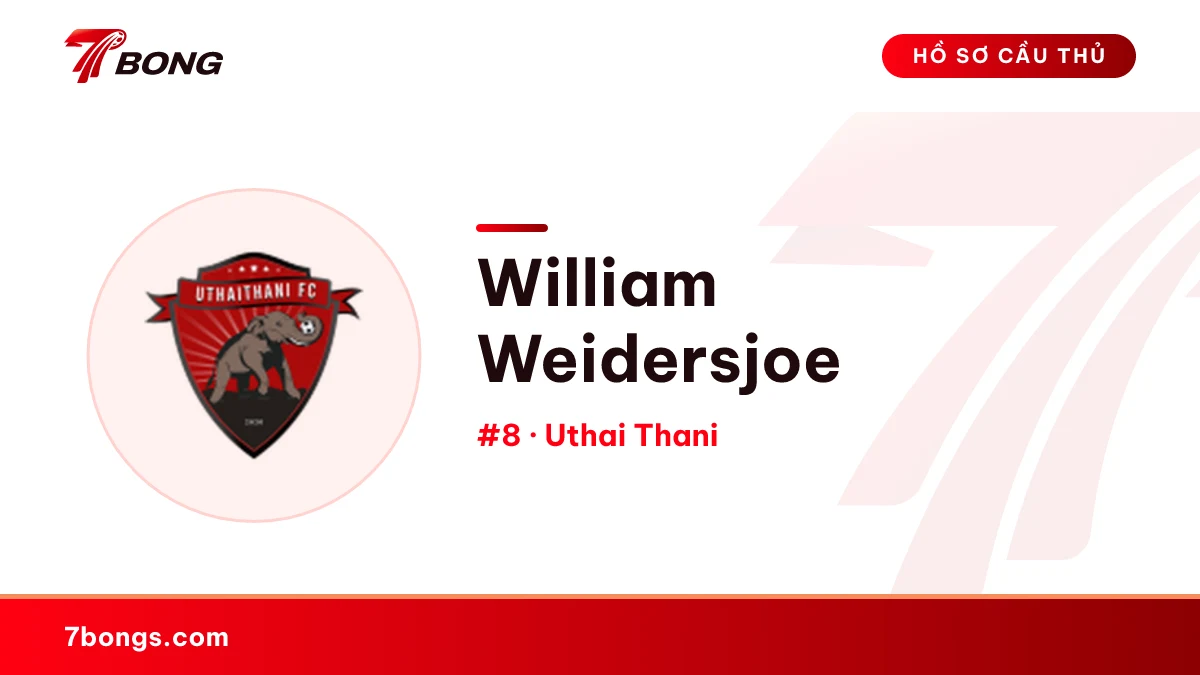 William Weidersjoe — Uthai Thani