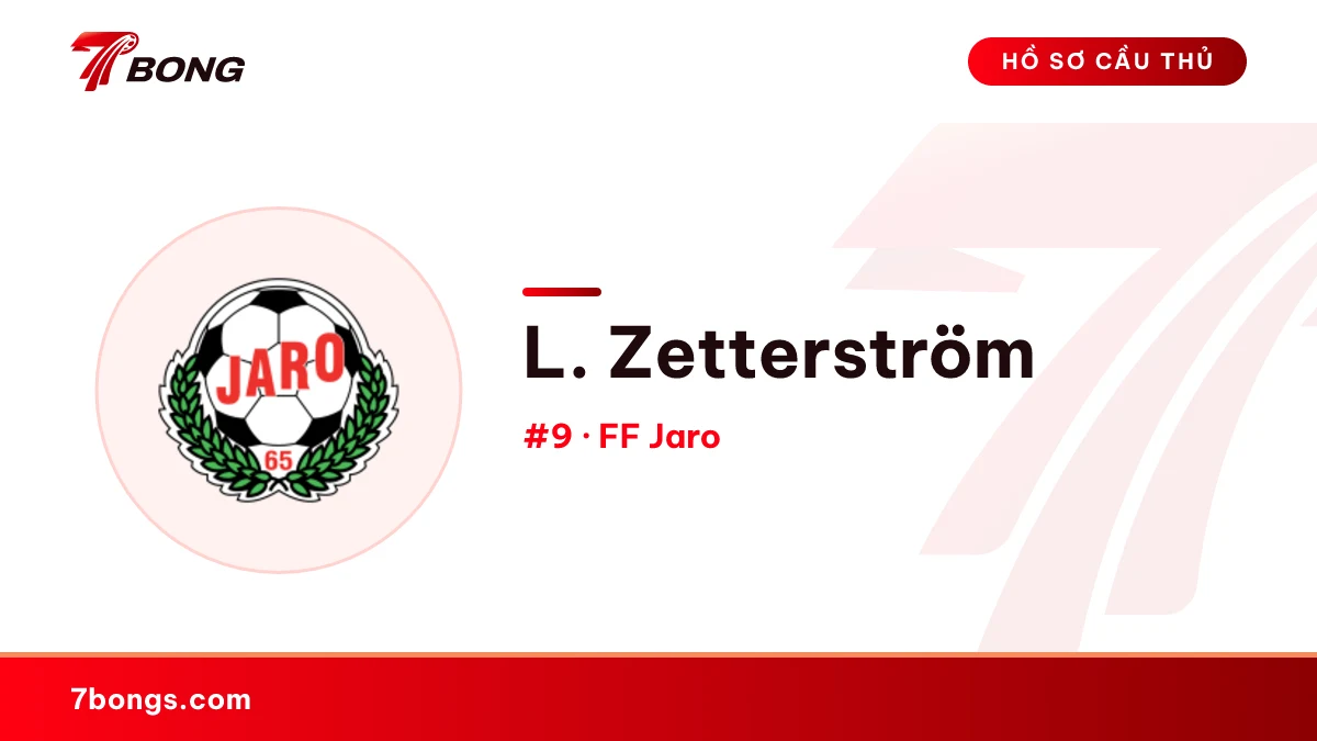 L. Zetterström — FF Jaro