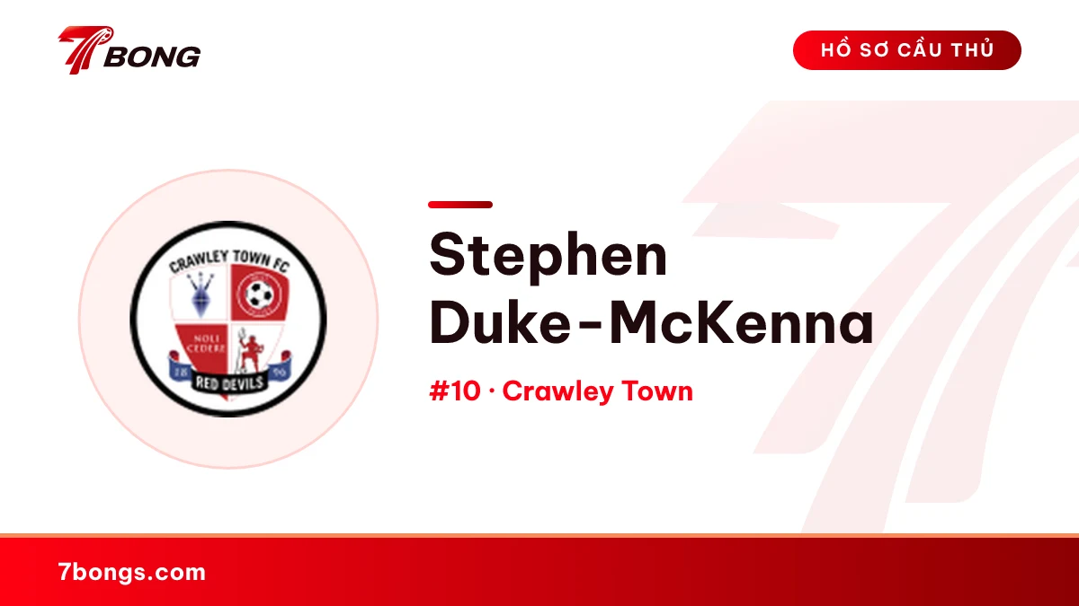 Stephen Duke-McKenna — Crawley Town