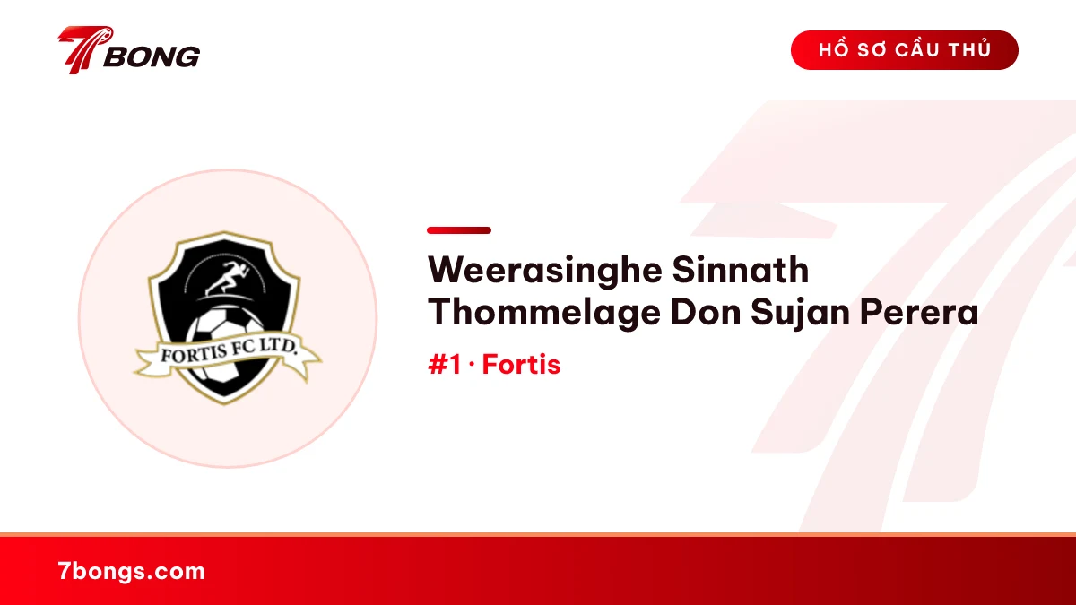 Weerasinghe Sinnath Thommelage Don Sujan Perera — Fortis