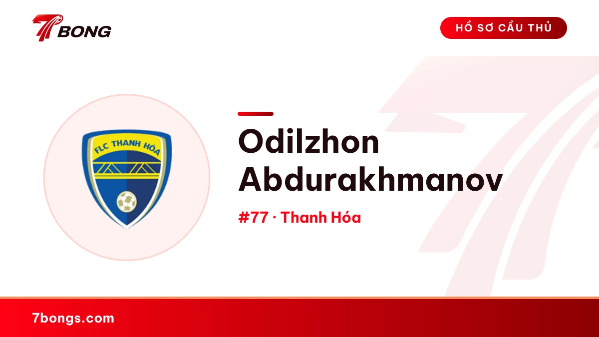 Odilzhon Abdurakhmanov — Thanh Hóa