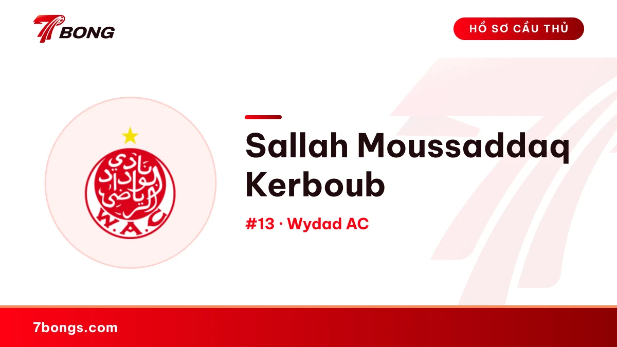 Sallah Moussaddaq Kerboub — Wydad AC