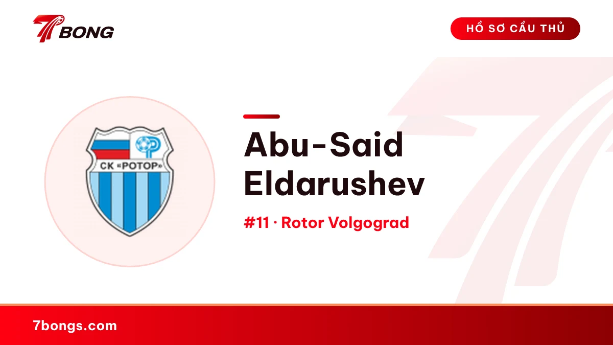 Abu-Said Eldarushev — Rotor Volgograd