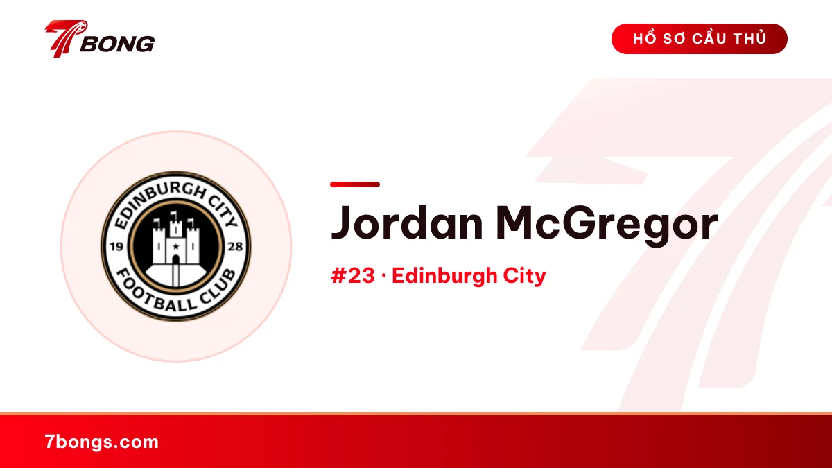 Jordan McGregor — Edinburgh City