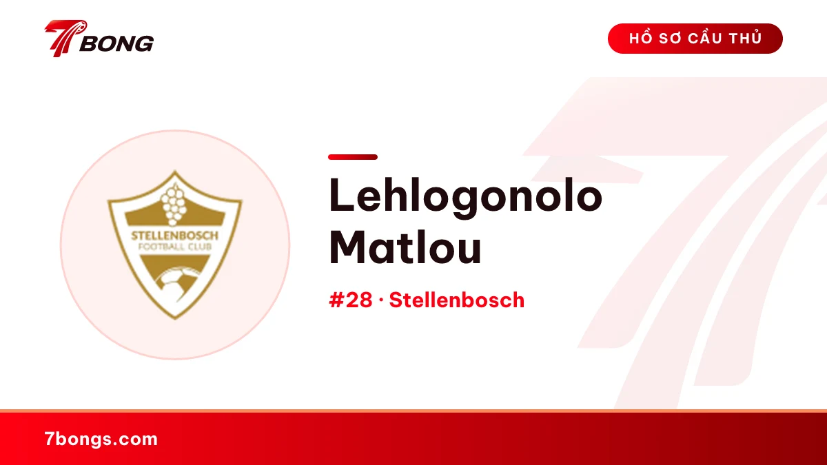 Lehlogonolo Matlou — Stellenbosch