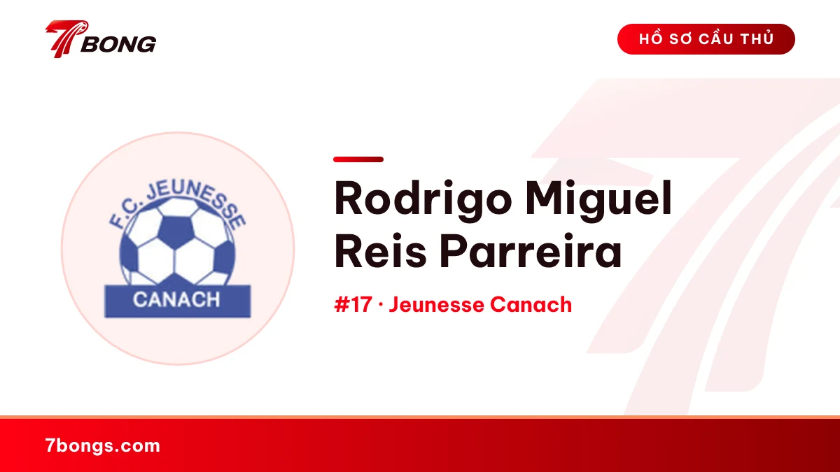 Rodrigo Miguel Reis Parreira — Jeunesse Canach