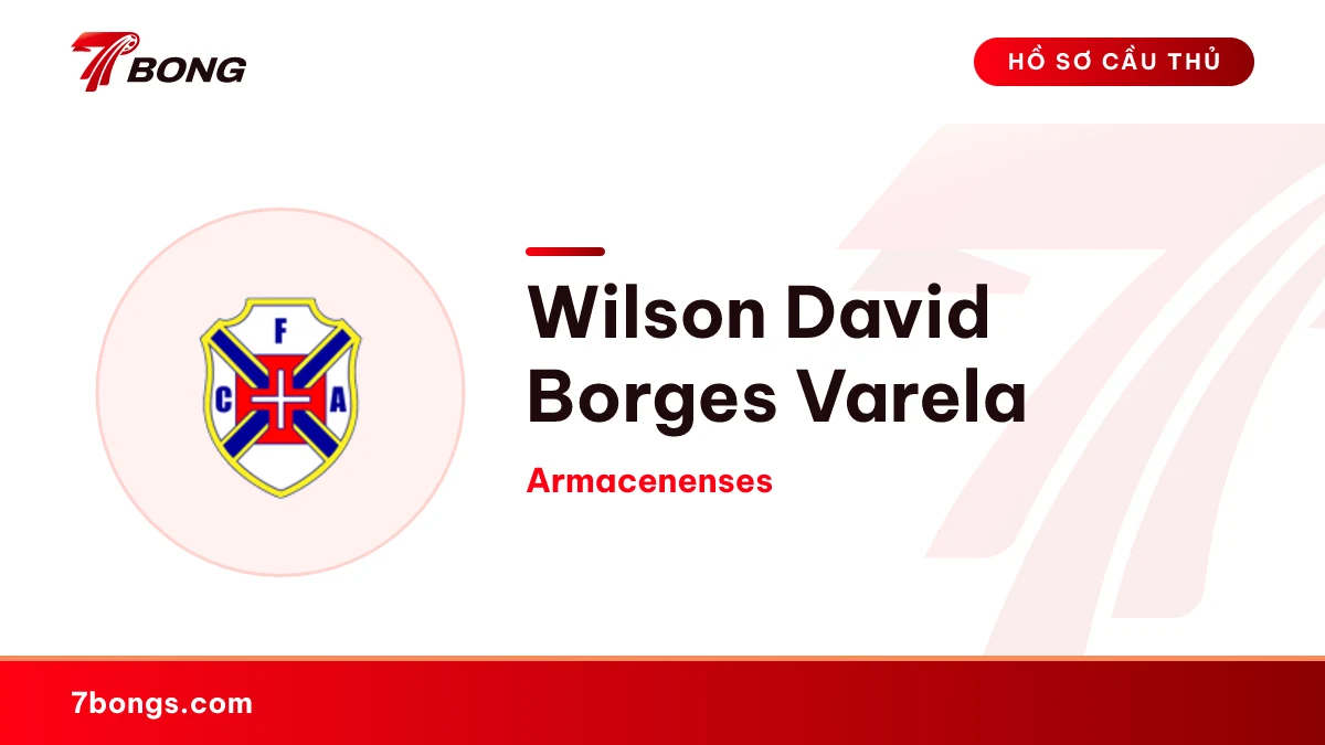 Wilson David Borges Varela — Armacenenses