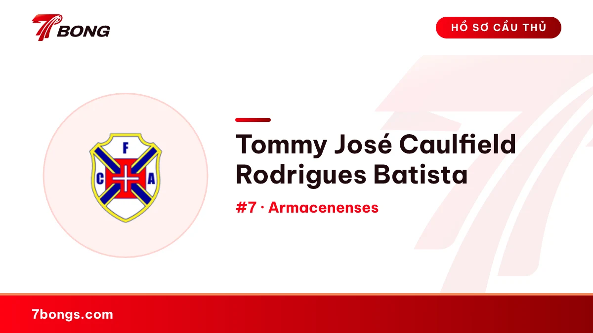 Tommy José Caulfield Rodrigues Batista — Armacenenses