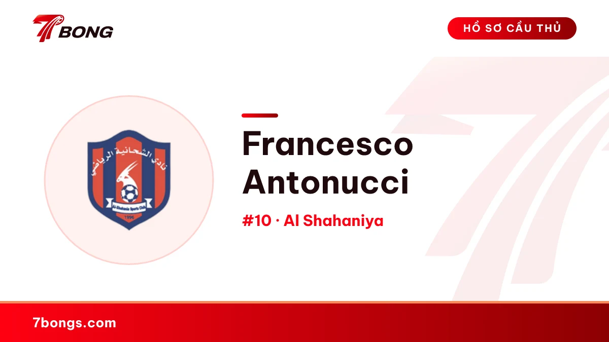 Francesco Antonucci — Al Shahaniya