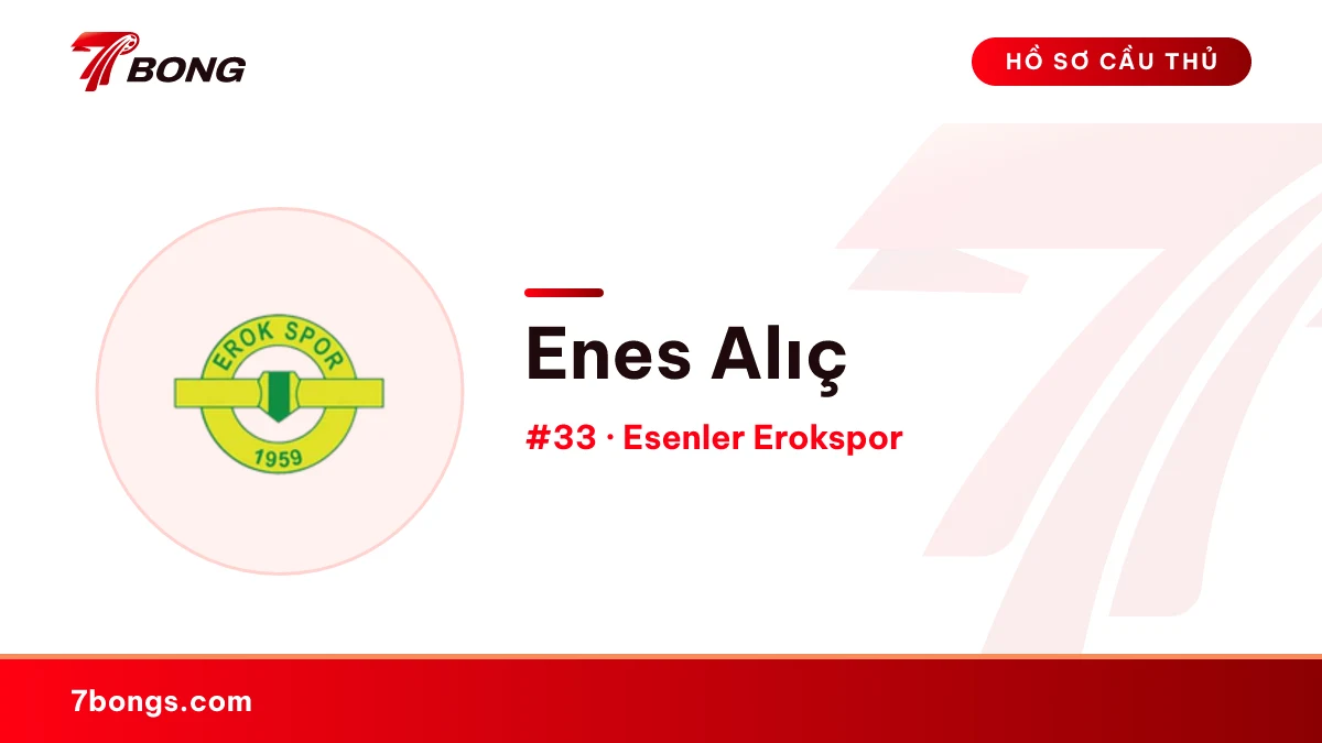 Enes Alıç — Esenler Erokspor