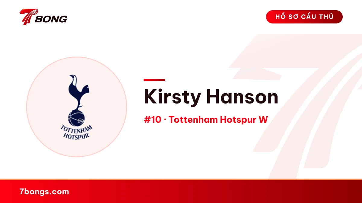 Kirsty Hanson — Tottenham Hotspur W