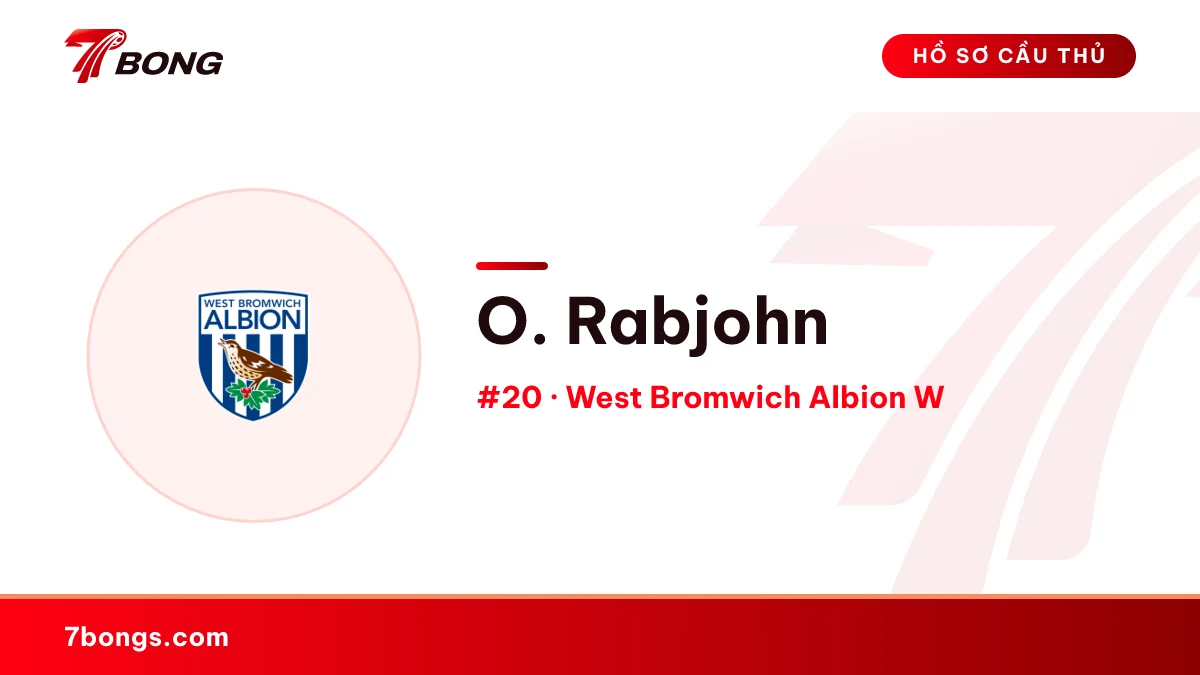 O. Rabjohn — West Bromwich Albion W