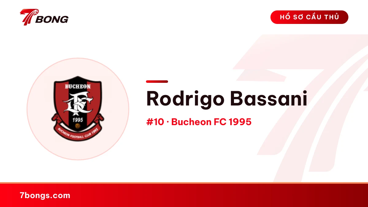 Rodrigo Bassani — Bucheon FC 1995