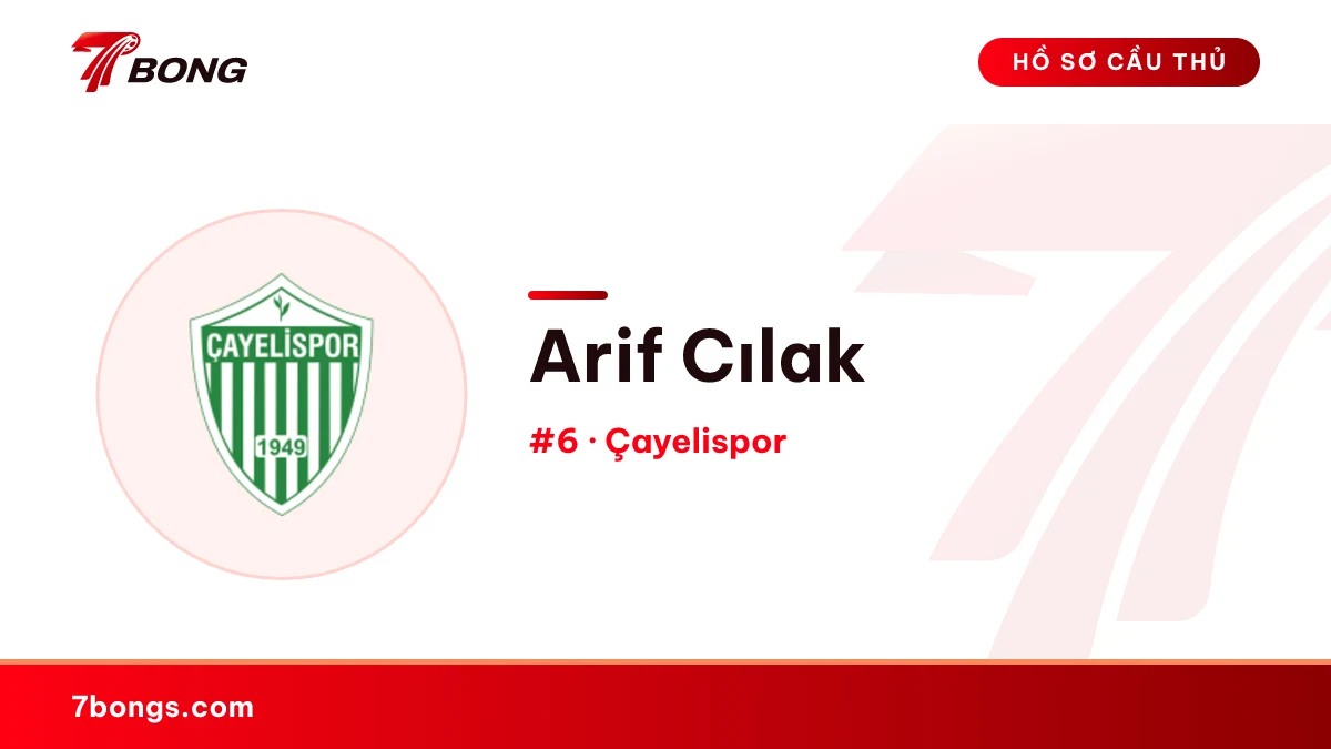 Arif Cılak — Çayelispor