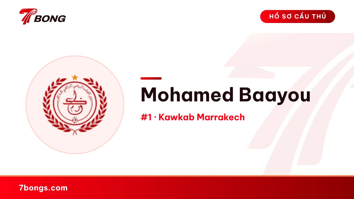 Mohamed Baayou — Kawkab Marrakech