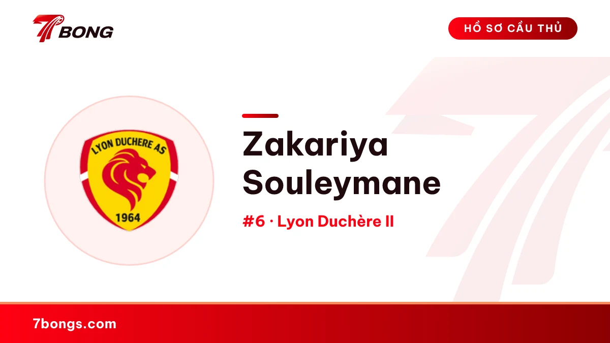 Zakariya Souleymane — Lyon Duchère II