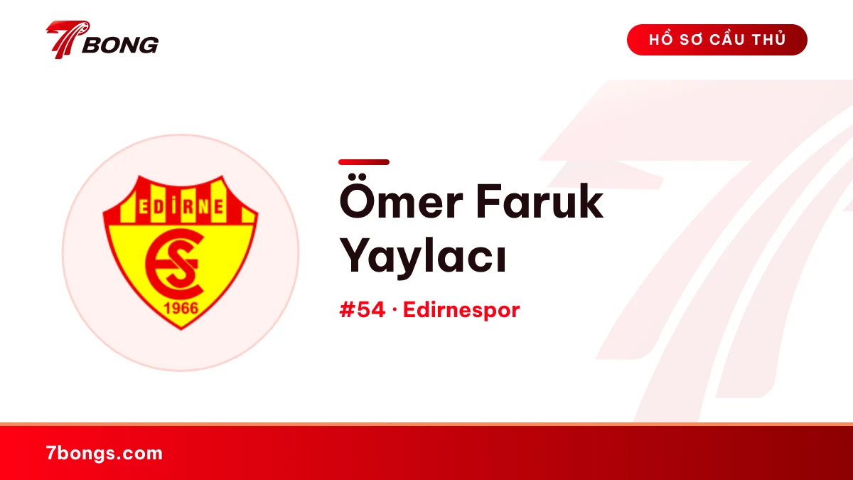 Ömer Faruk Yaylacı — Edirnespor