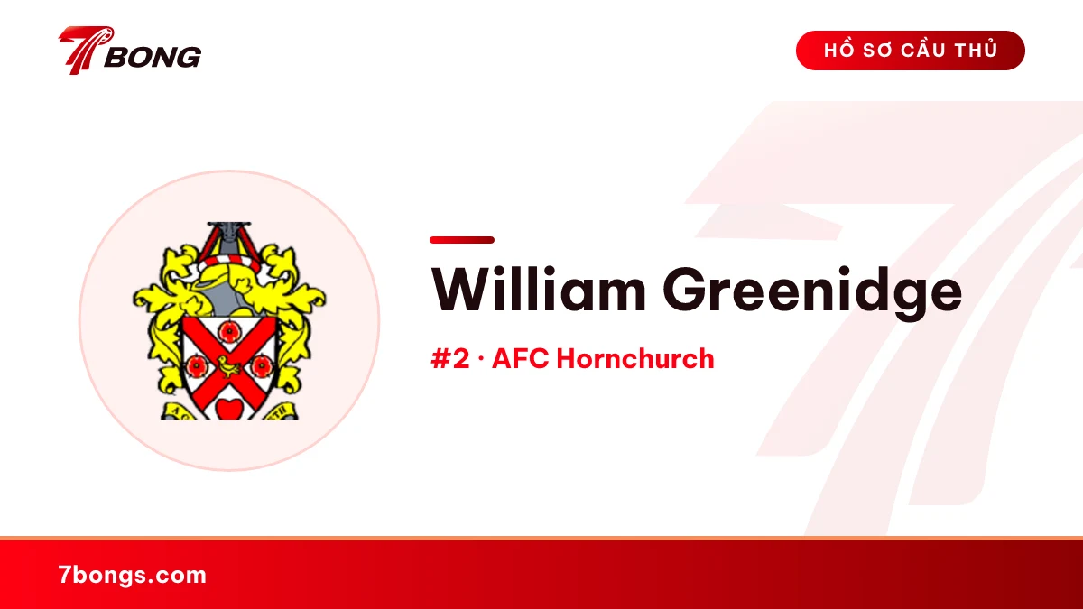 William Greenidge — AFC Hornchurch