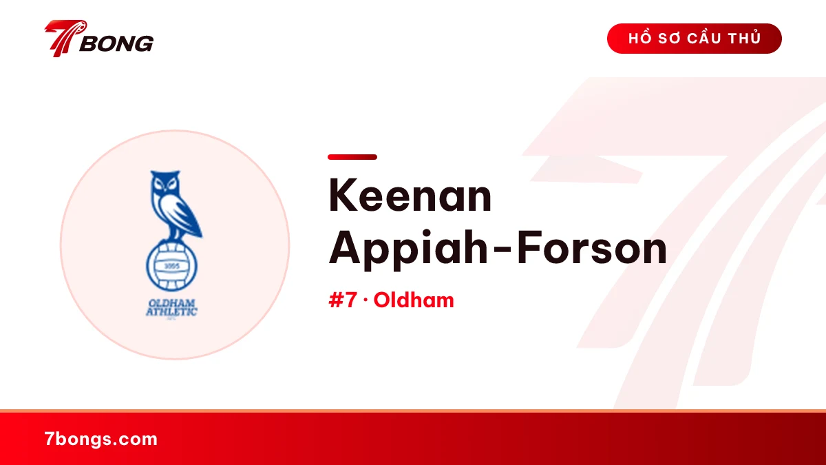 Keenan Appiah-Forson — Oldham
