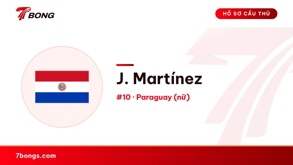 J. Martínez — Paraguay (nữ)