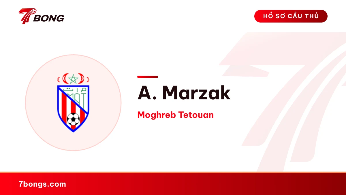 A. Marzak — Moghreb Tetouan